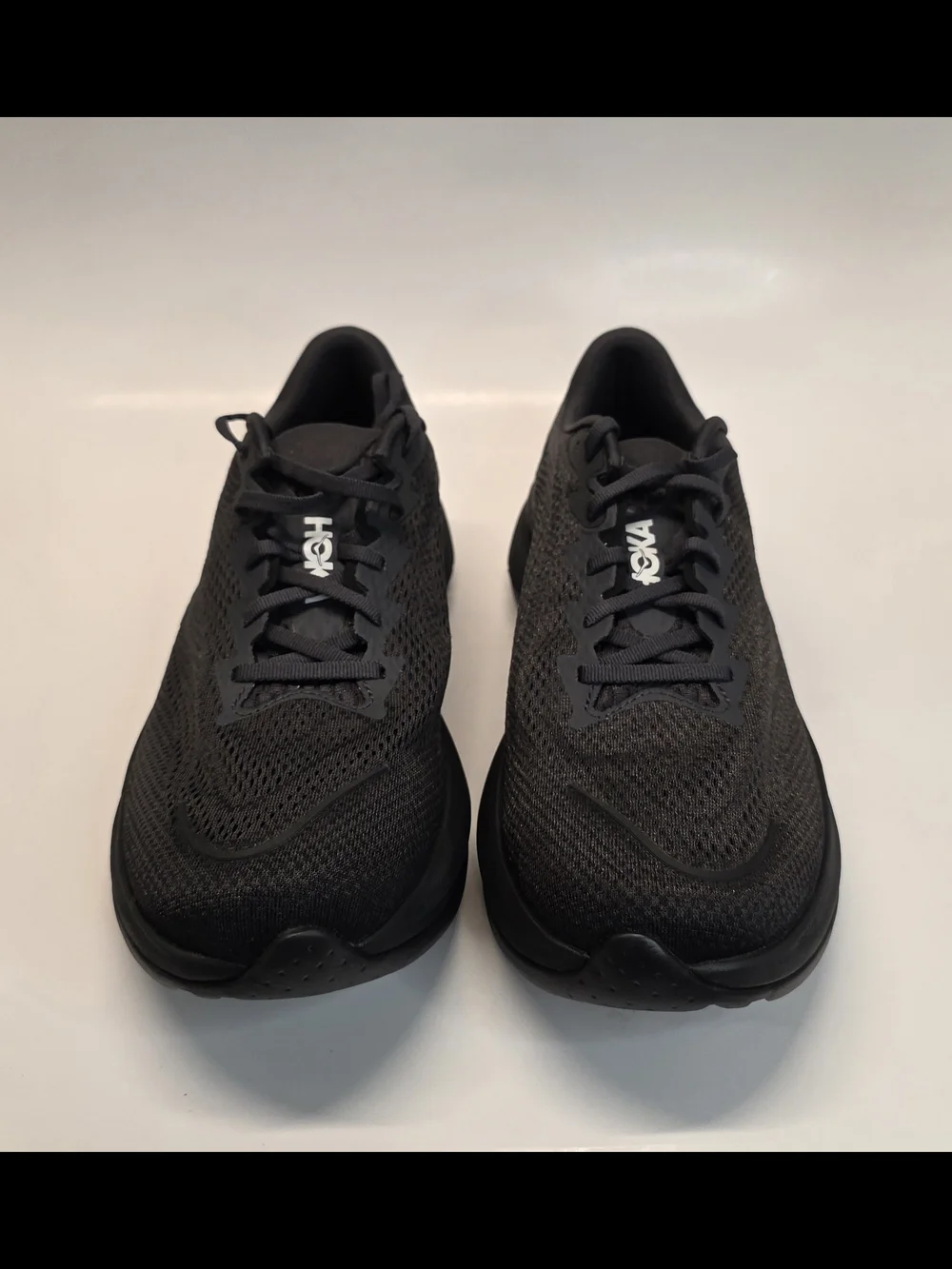 New  HOKA One One Rincon 4 Sneakers Shoes Triple Black  Running Men's Size 11.5D